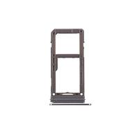 Compatibile con Samsung GALAXY S8 G950 G950F S8 PLUS + G955 G955F Ricambio TRAY HOLDER Vassoio alloggio slitta Micro Sd +porta nano scheda Sim " GREY " Grigio Scuro