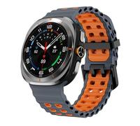 Compatibile con Samsung Galaxy Watch Ultra Cinturino 47 mm Silicone Ocean Braccialetti per Galaxy Ultra Watch 2024 2025, Eine Grösse, Silicone, Non pietra preziosa