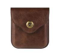 Compatibile con Samsung Galaxy Z Flip 7/6/5/4/3/2/5G Custodia da Cintura Pelle per Cellulare Caffè, Uomo Fondina Clip da Cintura Smartphone Compatibile con Motorola RAZR 5G/50/50 Ultra/60/460Ultra