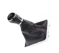 Compatibile Con Scirocco Per POLO 2013 2014 2015 2016 2017 2018 2019 2020 2021 Pomello Cambio A 5 Velocità Leva E Cuffia Per Avvio Set In Pelle Nera accessori per auto