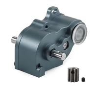 Compatibile Con SCX10 1/10 RC Auto Parti Upgrade Scatola Ingranaggi Metallo Leggero Per LCG Basso Centro Gravità RC Parti Auto(Gray)