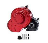 Compatibile Con SCX10 1/10 RC Per Rock Crawler Camion Parti Upgrade Riduttore Di Trasmissione In Alluminio CNC 48P Con Ingranaggio Motore RC Parti Auto(Black)