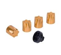 Compatibile Con SCX10 D90 Per TRX4 TF2 CC01 Per Capra VS4-10 1/10 Coprimozzo In Metallo Per Cerchi Auto RC, Dado M4 RC Auto Giocattoli