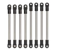 Compatibile Con SCX10 D90 TF2 1/10 RC Crawler Per Parti Fai Da Te Del Telaio 8 Pezzi In Acciaio 275 Mm Set Di Collegamenti Con Estremità A Snodo M4 Rc Biella per auto