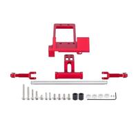 Compatibile Con SCX10 III AR45P 1/10 RC Crawler Parti Di Aggiornamento Accessori Ricambio Auto Asse Collegamento Idraulico Set No-Drill RC Parti Auto(Red)