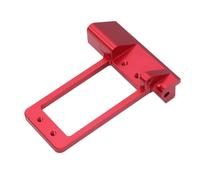Compatibile Con SCX10 III AR45P Portale Asse Per LCG 1/10 RC Crawler Parti Di Aggiornamento Anteriore In Alluminio BAT Servo Mount Basso Centro Gravità RC Parti Auto(Red)