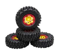 Compatibile Con SCX10 RC Modello Di Telecontrollo Pneumatico Per Auto Ghiaia Simulato Pneumatico 1.9 "Pneumatici 108mm Ruota 12mm Mozzo Esagonale RC Auto Parti RC Pneumatici Ruota