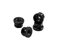 Compatibile Con SCX30 K10 1/30 RC Auto Parti Di Aggiornamento Modifica Accessori Ricambio 4 Pezzi M2 Dado Ruota In Lega Alluminio In Ottone RC Parti Auto(Black)