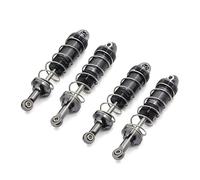 Compatibile Con SCY 16101 16102 16103 1/16 RC Car Upgrade Parts Replacement Accessories 4 Pezzi Ammortizzatore In Metallo Per Olio Ammortizzatori RC(Gray)