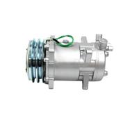 Compatibile Con SD510, Compatibile Con SD5H16, Compressore: 12 V/24 V, Puleggia Con Cinghia Trapezoidale A 2 Scanalature - Adatta A Trattori, Escavatori, Camion, Muscle Car.(12V)