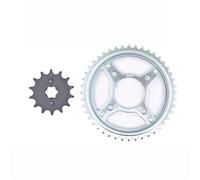 Compatibile Con SDH125-53 Per WH125-12 Per SDH125-55 Per SDH125-61 Per SDH125-56 Catena Per Pignone Anteriore E Posteriore Per Moto 428H 122L 14T/44T Catena di Trasmissione(14T and 44T)