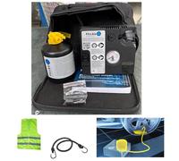 COMPATIBILE CON SEAT ARONA SET PER FORATURA PNEUMATICI KIT GONFIA E RIPARA GOMME AUTOMATICO CON COMPRESSORE E LIQUIDO SIGILLANTE DA 620ML PER AUTO,SUV,FURGONI,MOTO
