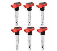 Compatibile Con SEAT Per ALHAMBRA Per ALTEA Per EXEO Per TOLEDO 2004-2015 Bobina Di Accensione Bobina Confezione Matita Bobina 06E905115 Bobina Candela(6pcs)