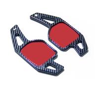 Compatibile Con Seat Per Ibiza 6P 2017 2018 2019 2020 2021 2022 2023 1 Paio Di Estensori Per Le Leve Del Cambio Al Volante Accessori Interni(Red carbon pattern)