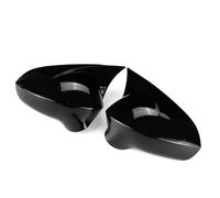 Compatibile Con Seat Per Leon MK2 1P 2009-2012 Auto Retrovisore Laterale Tappo Di Copertura Dello Specchio Porta Custodia Borsette Trim ABS Carbonio/Nero Calotta Specchietti
