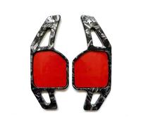 Compatibile con Seat per Leon per C&upra 4F 5F per MK3 per MK4 Auto Paddle Shifter Copertura in Fibra di Carbonio Volante ABS Paddle Shift Pagaia del Cambio Volante(Forged Carbon Look)