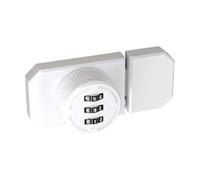 Compatibile con serratura for armadietti con password a 3 cifre, serratura a combinazione senza perforazione for la sicurezza della porta del fienile dell'armadio(A9)