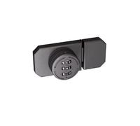 Compatibile con serratura for armadietti con password a 3 cifre, serratura a combinazione senza perforazione for la sicurezza della porta del fienile dell'armadio(Gray)