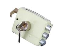 Compatibile con serratura for porta esterna in ferro, serratura di sicurezza for cancello in legno con chiusura a più punti for ferramenta for mobili(Straight tongue)