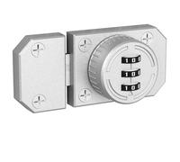 Compatibile con serratura meccanica con password, serratura a combinazione con gancio rotante for porte di piccole dimensioni e sicurezza for porte da fienile(A9)