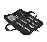 Compatibile con set da forno in acciaio inossidabile, barbecue, for esterni, borsa in tessuto portatile, strumento(3-piece set)