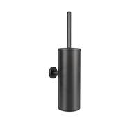 Compatibile Con Set Di Porta Scopini For La Pulizia, Accessori For Il Bagno, Scopino For WC A Parete, Strumento For La Pulizia In Acciaio Inossidabile 304(Black)