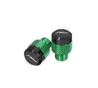 Compatibile con SH300i SH 300i SH300 2 pezzi accessori moto M10* 1,25 viti in alluminio bulloni specchio foro tappi tappo (verde)