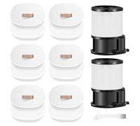 Compatibile con Shark - 15 filtri HEPA lavabili, for aspirapolvere senza fili PowerDetect Clean Empty