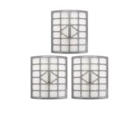 Compatibile con Shark - Filtro HEPA di ricambio e filtro in cotone, for aspirapolvere NV340/NV341/NV341Q/NV342Q (1229 FC340, XHF340)(3 HEPA)