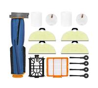 Compatibile con Shark RV2610WA / RV2610WD robot aspirapolvere spazzola laterale principale Hepa schiuma pre filtro panni mocio accessori (colore: set S)