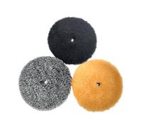 Compatibile con Sharkfox 5/6 pollici, tampone lucidante for auto in lana, tampone lucidante in lana di agnello ad alta densità(Mixed 15PCS,5inch Backer)