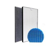 Compatibile Con Sharp, Purificatore D'aria KC-D40E-WKC-D50 KC-E50 KC-F50 KC-D40E Filtro A Carbone Attivo 400 * 220 * 27 Umidificatore D'aria(1Set and Humidifying)