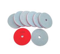 Compatibile con SHDIATOOL 10 pezzi di spugna da 4 pollici, tamponi lucidanti diamantati, for pietra morbida, marmo, terrazzo, disco abrasivo for pavimenti in pietra, grana n. 500 Tampone Lucidante