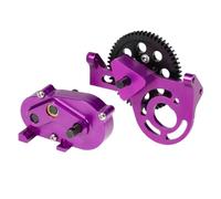 Compatibile Con Sherpa Per Telaio 1/10 RC Crawler Car Parts Overdrive Transfer Case Set Di Montaggio Motore Anteriore Ingranaggio Cilindrico Delrin 56T Accessori