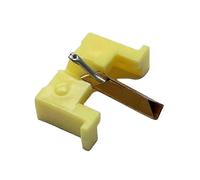 Compatibile con SHURE M70B/N70B e puntina diamantata, plastica gialla, altri modelli, puntina di ricambio per giradischi LP