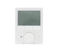 Compatibile con Siemens, termostati ambiente da parete RDG160TU con LCD e sensore di umidità integrato e interruttore di controllo
