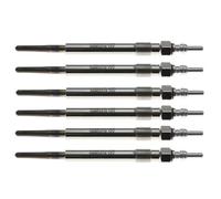 Compatibile con Skoda Superb 2001-2008 120 KW 4 6x 12V Dual Core riscaldatore candeletta Candelette preriscaldo(6pcs)