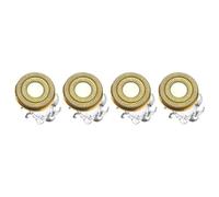 Compatibile Con Skull, Testina Di Ricambio For Rasoio Compatibile Con Skull Shaver, Compatibile Con Pitbull, Lama Di Ricambio For Rasoio Gold PRO(Gold 4 pcs 1 set)