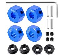 Compatibile Con Slash 2wd 1/10 RC Short Course Truck Parti Di Aggiornamento Adattatore Per Mozzo Ruota Esagonale In Metallo Da 12 Mm 5, + 7 Spessore RC Parti Auto