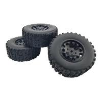 Compatibile Con Slash Per Arrma Per Senton Per HuanQi 727 1/10 Rc Auto 112mm Pneumatici Per Camion A Breve Corso Ruota Con 12mm Esagonale 4 Pezzi RC Pneumatici Ruota