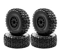 Compatibile Con Slash Per Arrma Per Senton Per HuanQi 727 1/10 Rc Auto 4 Pezzi 112mm Pneumatici Per Camion A Breve Corso Ruota Con 12mm Esagonale Accessori Aggiornamento RC