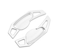 Compatibile Con Smart Per Forfour 2015 2016 2017 453 Paddle Shift Elettrico Volante Estensione Cambio Adesivi Per Auto Interni Kit Paddle Cambio(Silver)