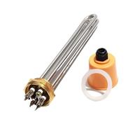 Compatibile Con SNDHEATE, Scaldabagno Elettrico DN32 DN40 DN50 Elemento Riscaldante A Immersione SUS304 220V Booster Tubolare 3KW(DN50,9KW 285mm)