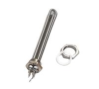 Compatibile Con SNDHEATER, Riscaldatore Ad Immersione Ad Acqua 12-48 V G1 1/4" DN25 Tubo Di Riscaldamento A Induzione Con Filettatura Da 1 Pollice 1,5 KW(With locknut,24V_900W 200MML)