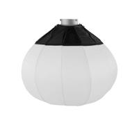 Compatibile con softbox a sfera pieghevole con flash universali | Il diffusore sferico multi-dimensione offre una luce morbida a tutto tondo for vlog e riprese di ritratti(65cm)