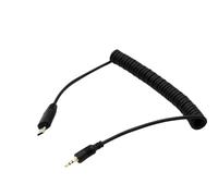 Compatibile con Sony A9/a7/a6000/a5100/a5000/HX300/RX100II - Cavo remoto for scatto dell'otturatore con spina a 90 gradi(Spiral line)