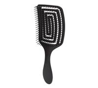 Compatibile con spazzola for capelli pettine districante setole e nylon da donna, massaggio bagnato, parrucchiere riccio(I)