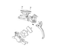 compatibile con SRAM Kit copertura serbatoio idraulico per freni compatibile con