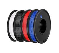 Compatibile Con Stampanti Bambu Lab, Filamento Stampante 3D PLA Base Da 1,75 Mm, Opzioni In Marmo Nero Bianco Rosso Traslucido(Red-500g)