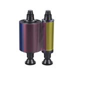 Compatibile con stampanti for carte d'identità Pebble/Dualys/Securion | Nastro a colori R3011 YMCKO - 200 stampe for la creazione di credenziali professionali